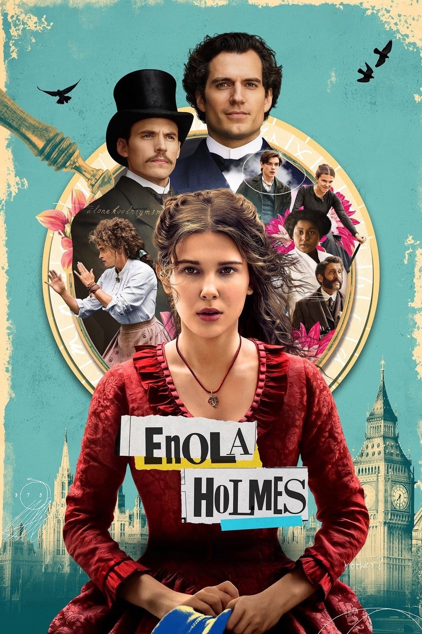 Постер Енола Холмс